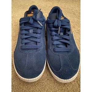 Puma blue sneakers